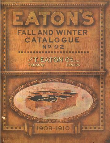 Eaton's catalogue cover