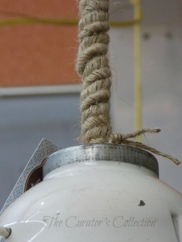 Flour sifter chandelier