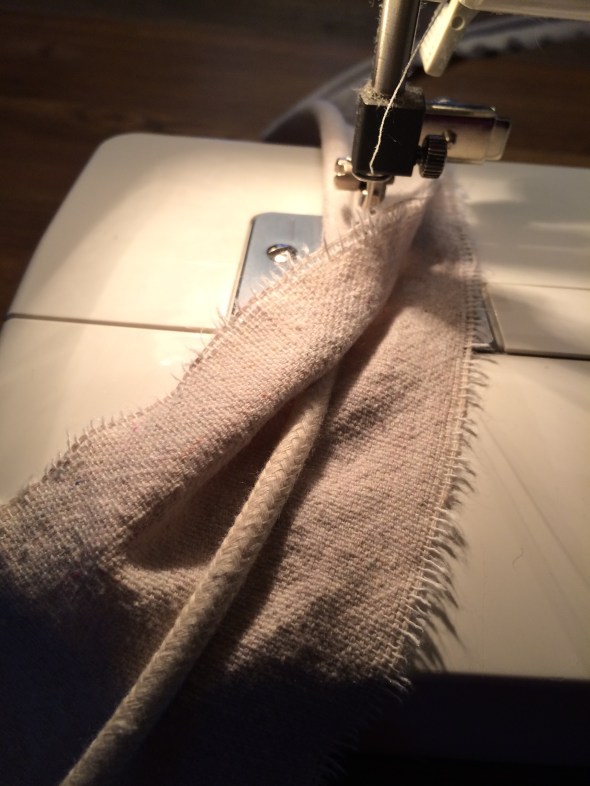 slipcovered bench and the making of the slipcovered chair 011