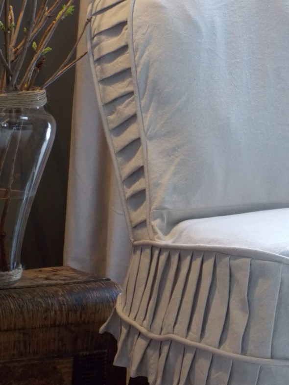 Slpi covered antique chair,desk redo, spring buds 174