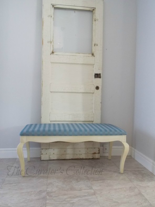 Settee before and during, Sherry's bench makeover 064