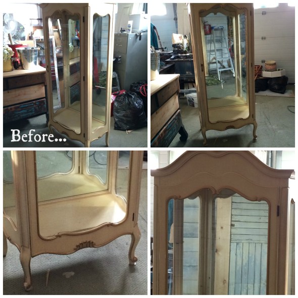 Darlene's cabinet before